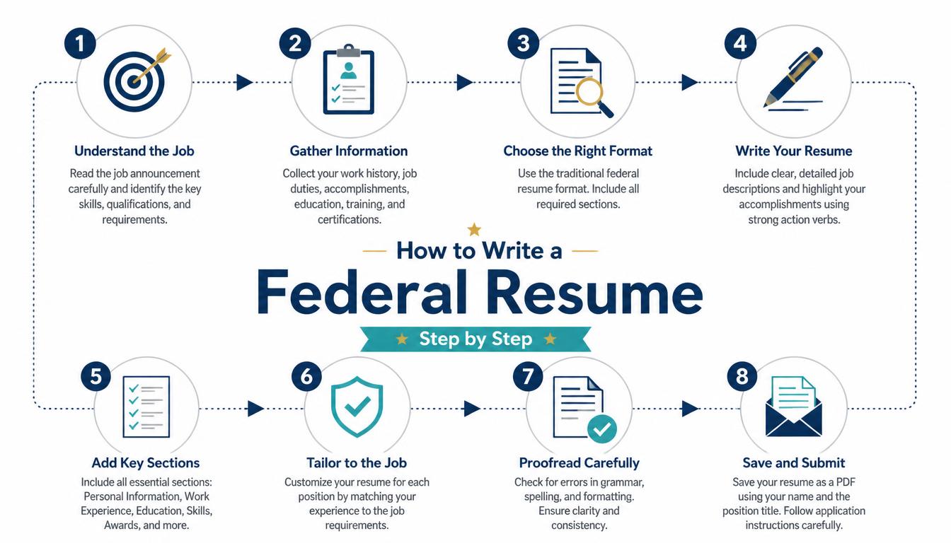 How to Write a Federal Resume Step by Step